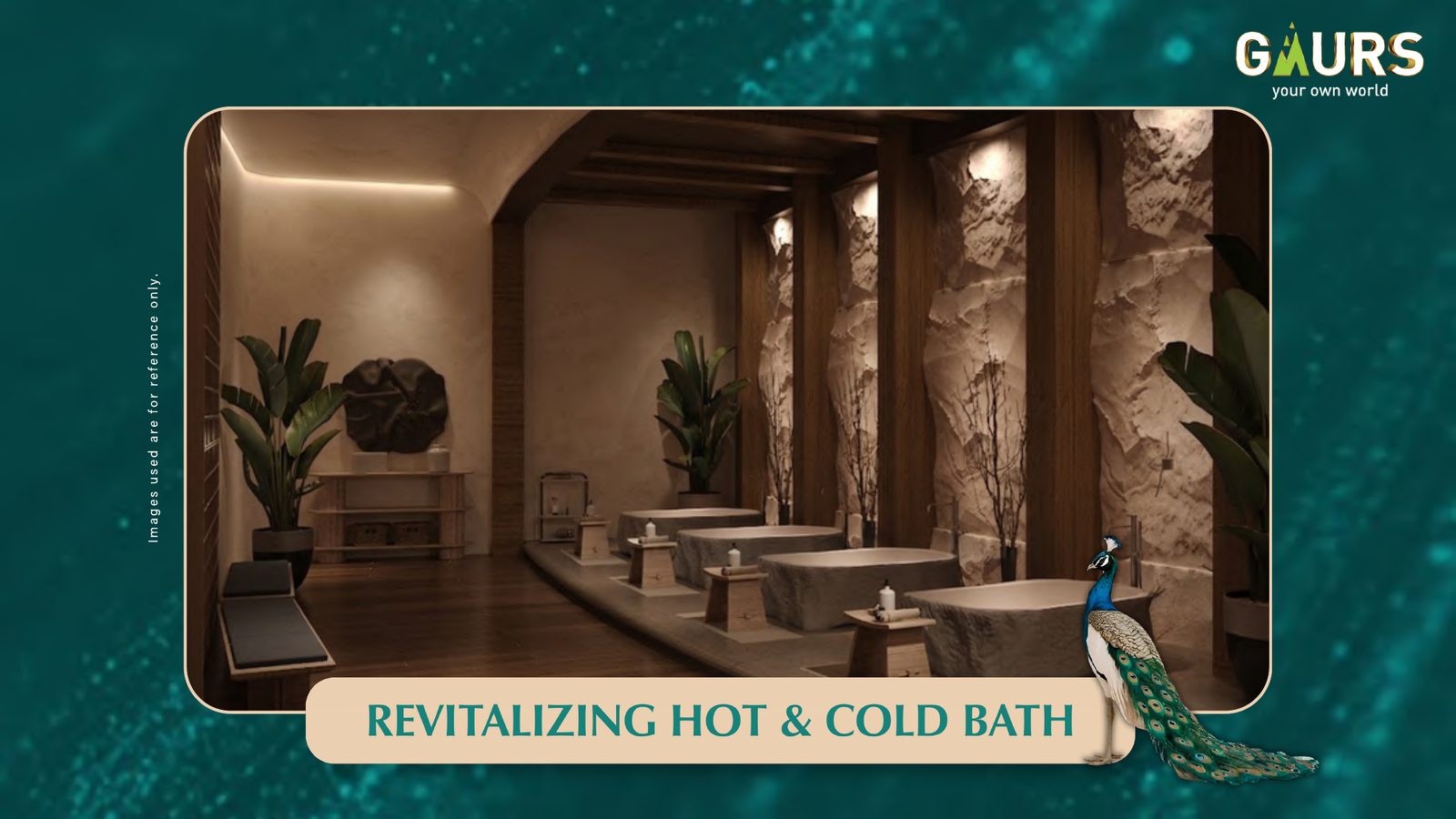 Gaur Alaris Revitalizing Hot and Cold Bath render — artistic impression